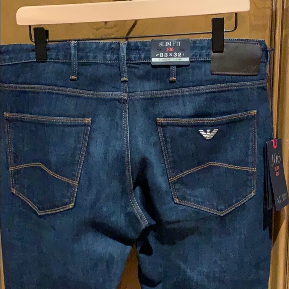 NWT Armani Jeans Men’s Slim Fit Jeans.